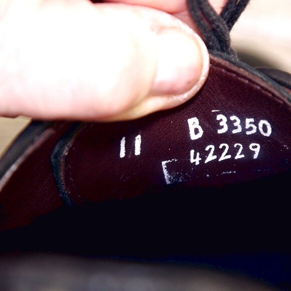 Allen Edmonds LGA Wingtip 11 B Narrow Black * add $15 new Cedar Trees main image 4